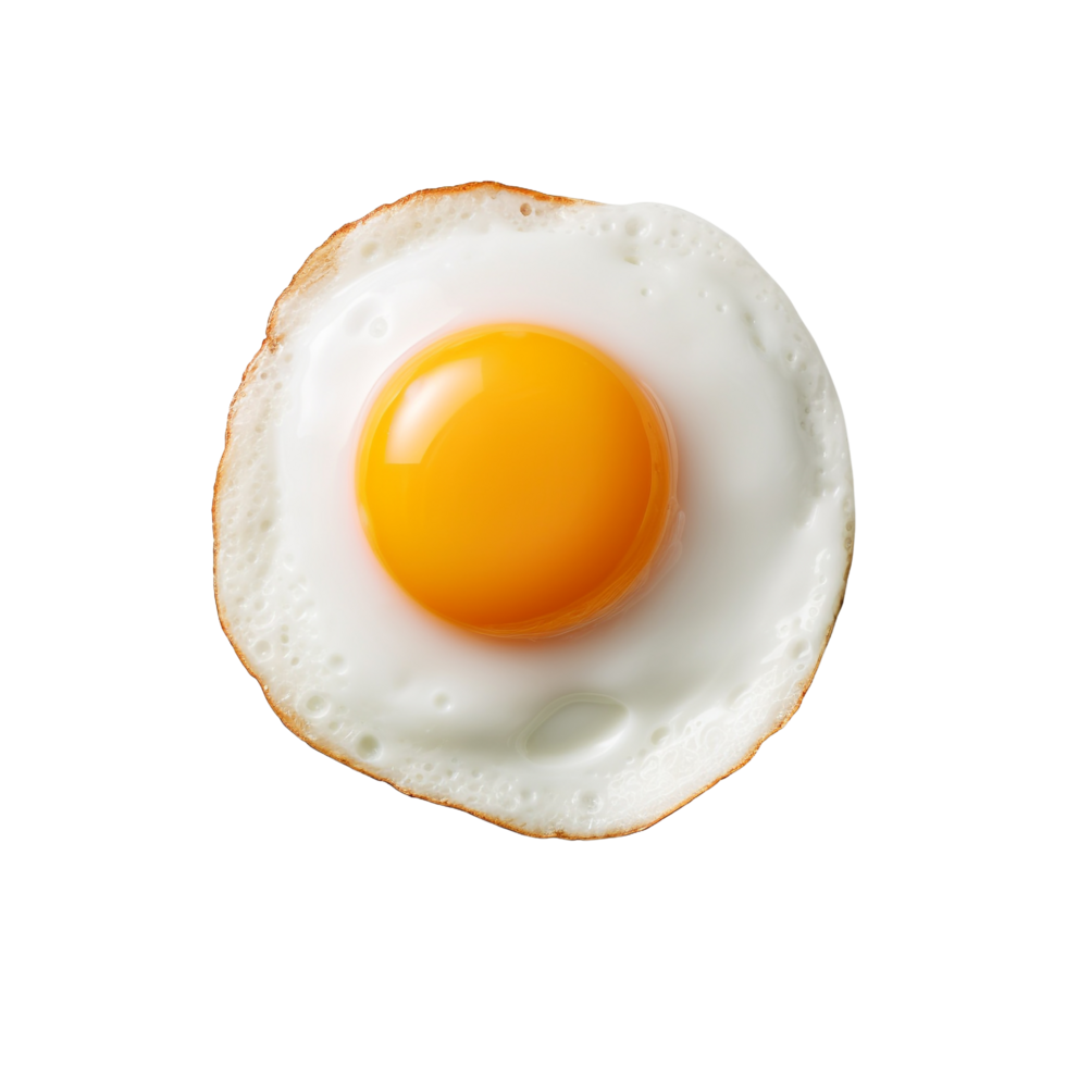 AI generated Fried egg clip art png