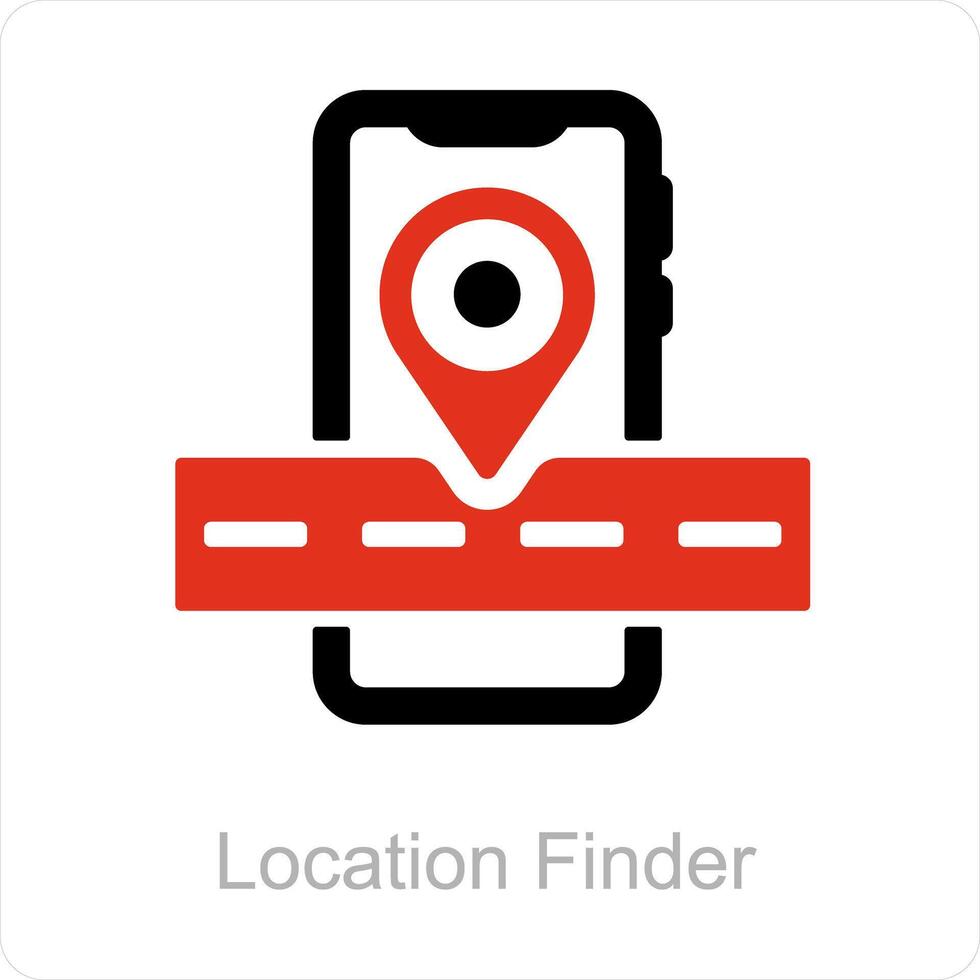 location finder and pin icon concept 40190634 Vector Art at Vecteezy