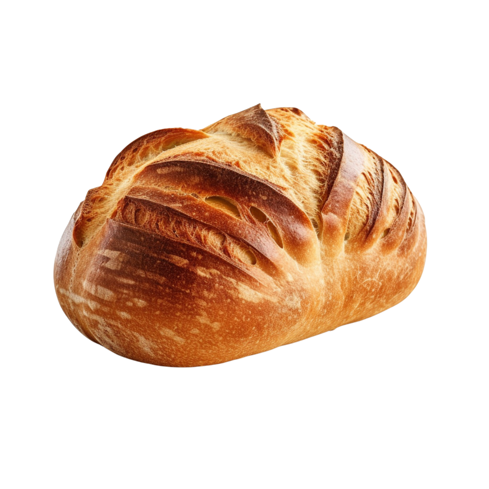 AI generated Baked bread clip art png