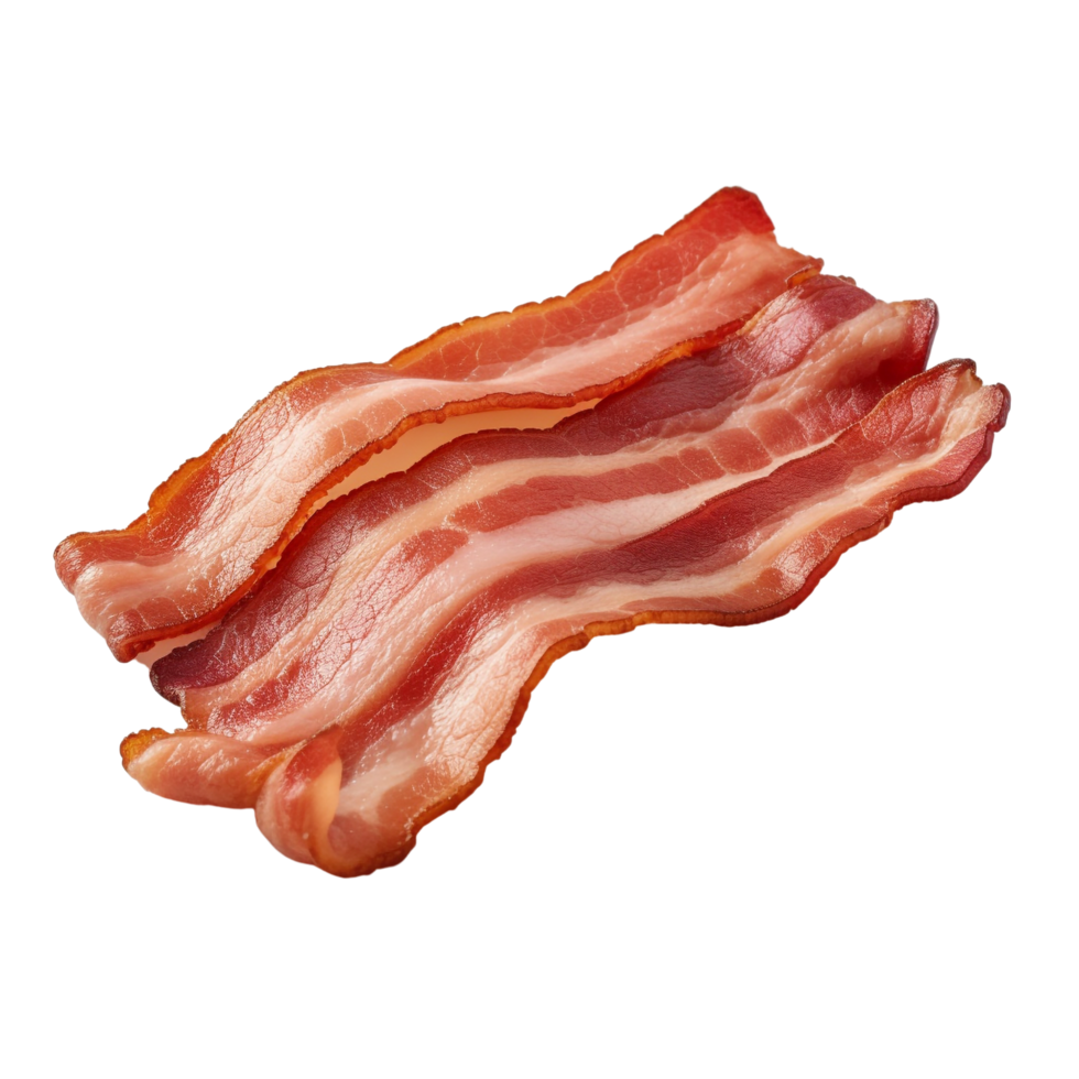 ai généré Bacon agrafe art png