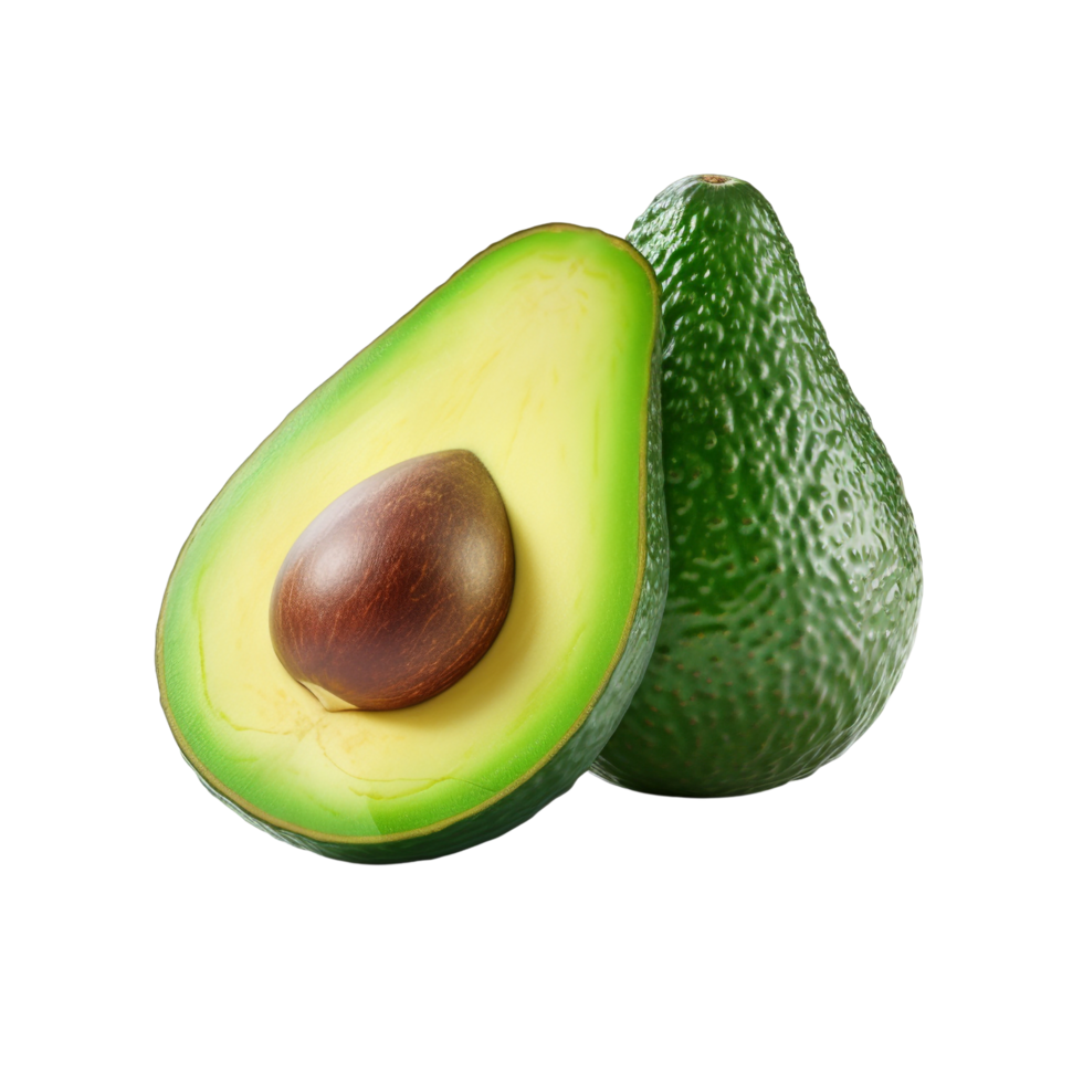 ai gegenereerd avocado klem kunst png