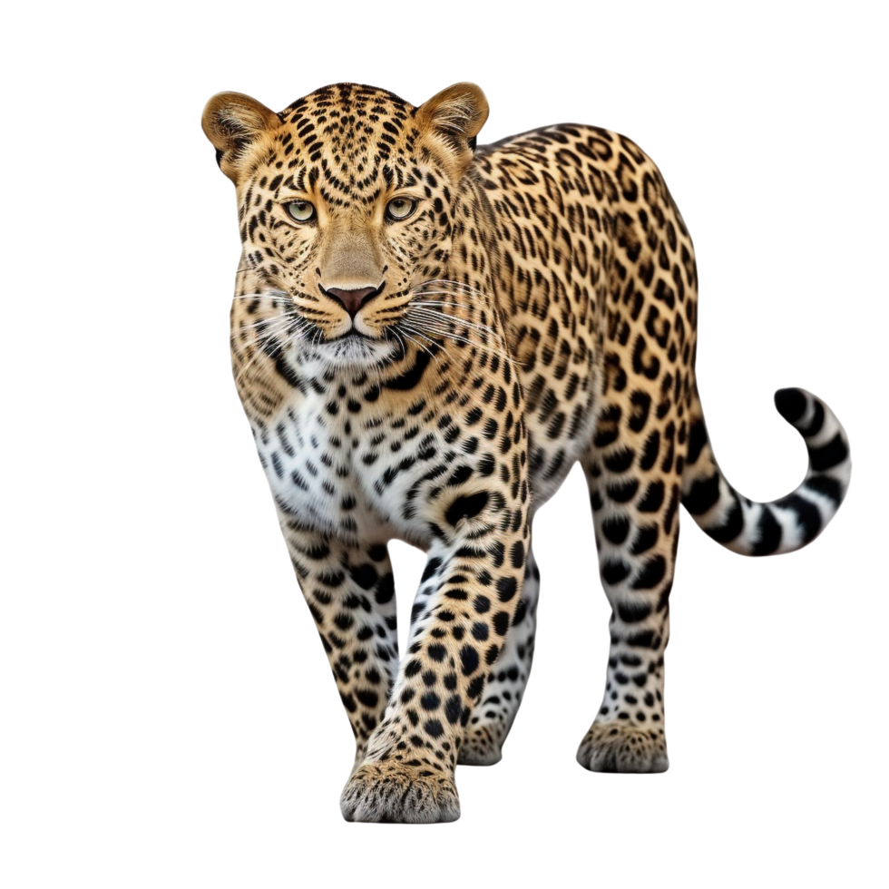 ai generado leopardo acortar Arte png