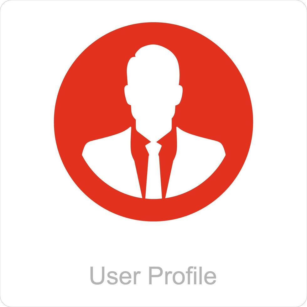 User Profile and user icon concept vector