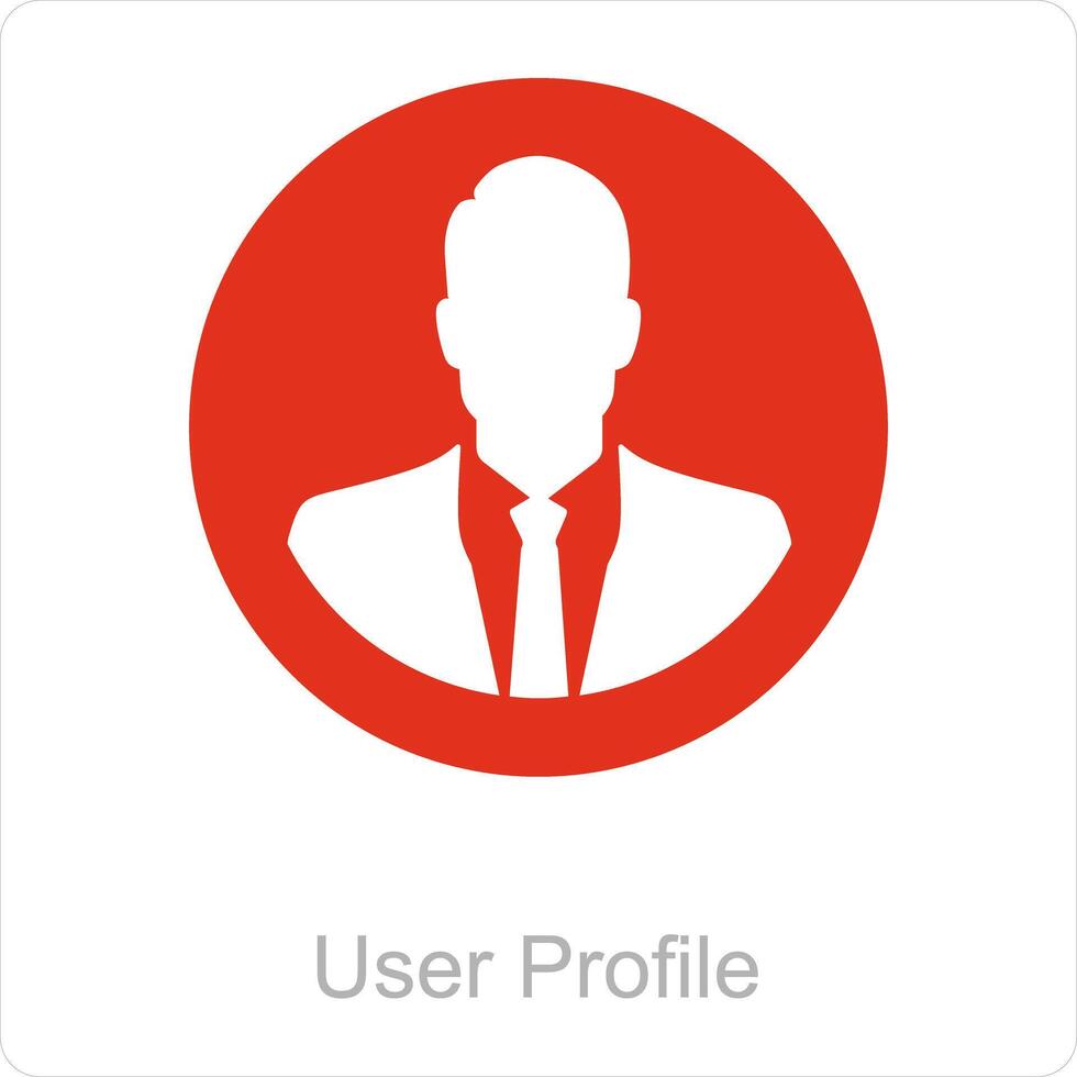 User Profile and user icon concept vector