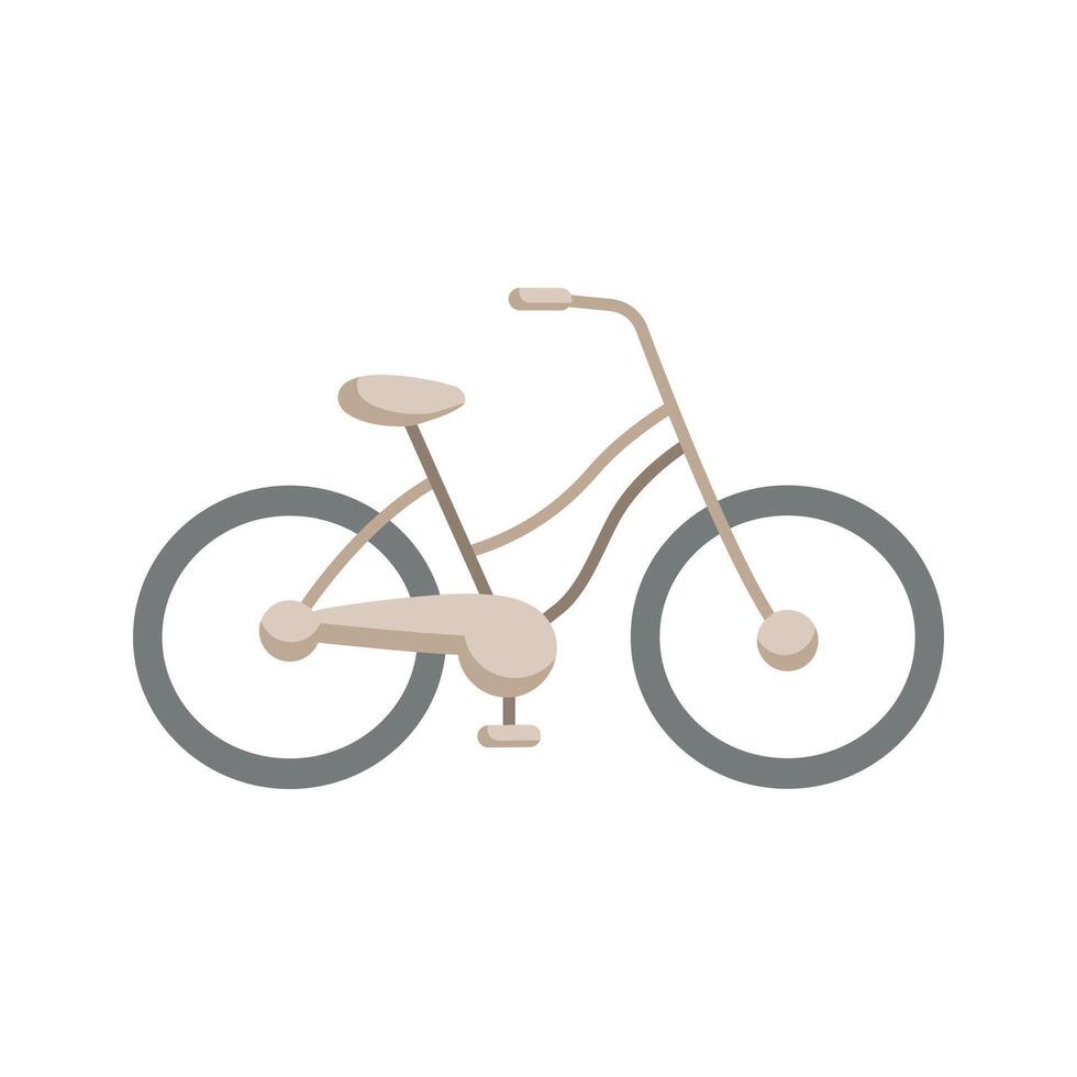 Bicycle vector illustration in doodle style.