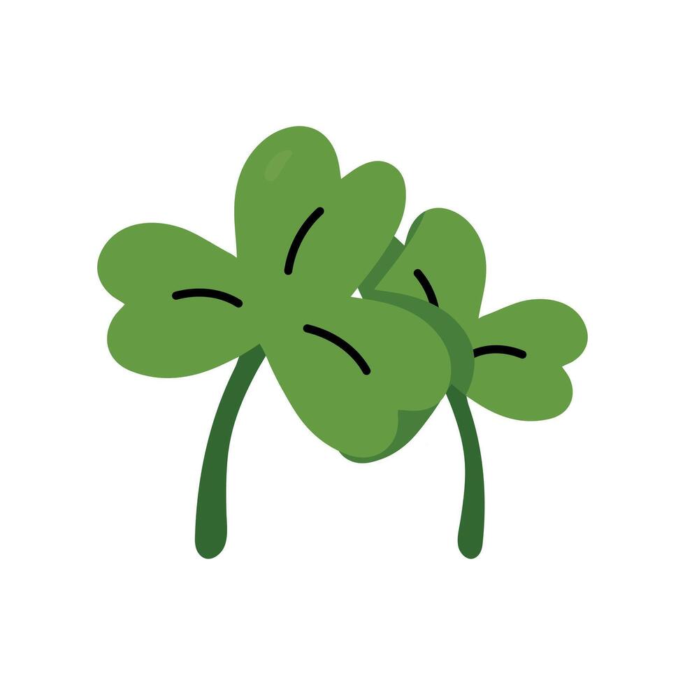 Shamrocks or St. Patrick's Day vector