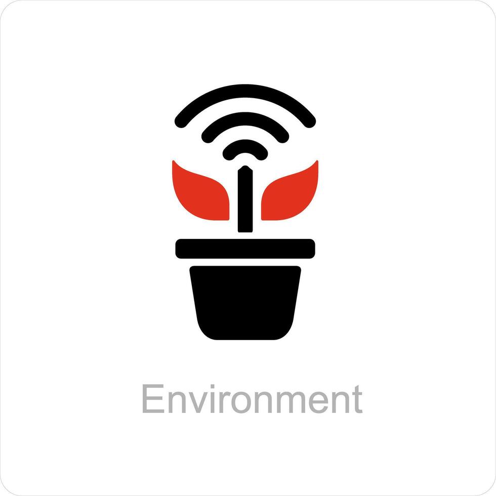 enviroment and ecology icon concept vector