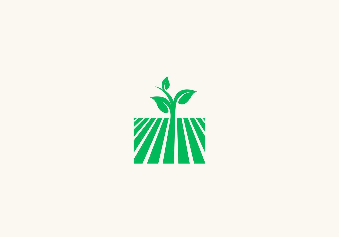 Logo Ecology Leaf And Gardening, Nature Logo Green, Simple Modern Minimalist. Editable File vector