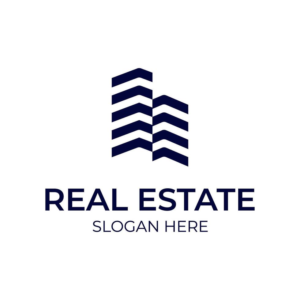 Logo real estate, logo home, logo building, logo company, Minimalist and simple, editable color, easy to use for your company of business. Let's grow up your business vector