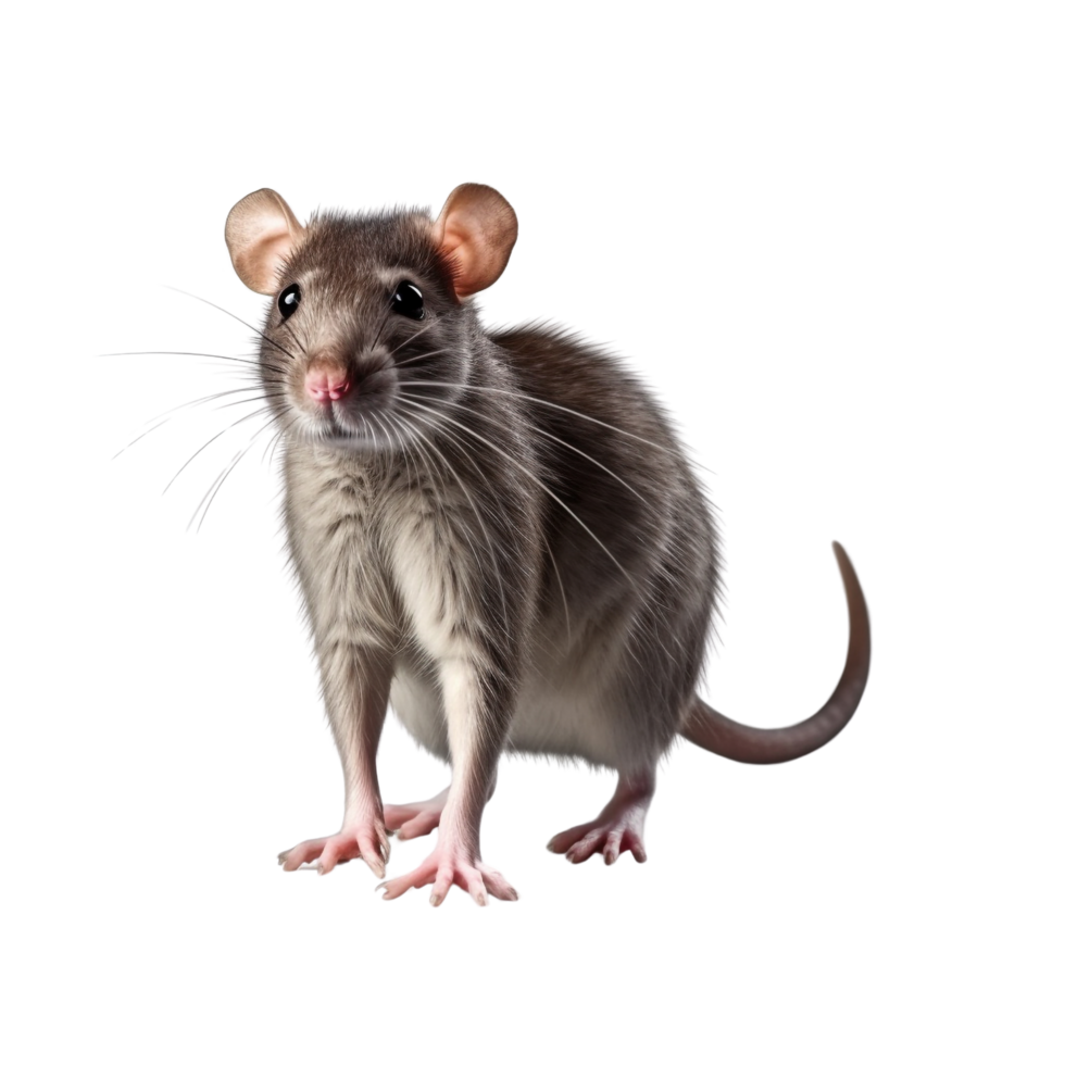 AI generated Rat clip art png