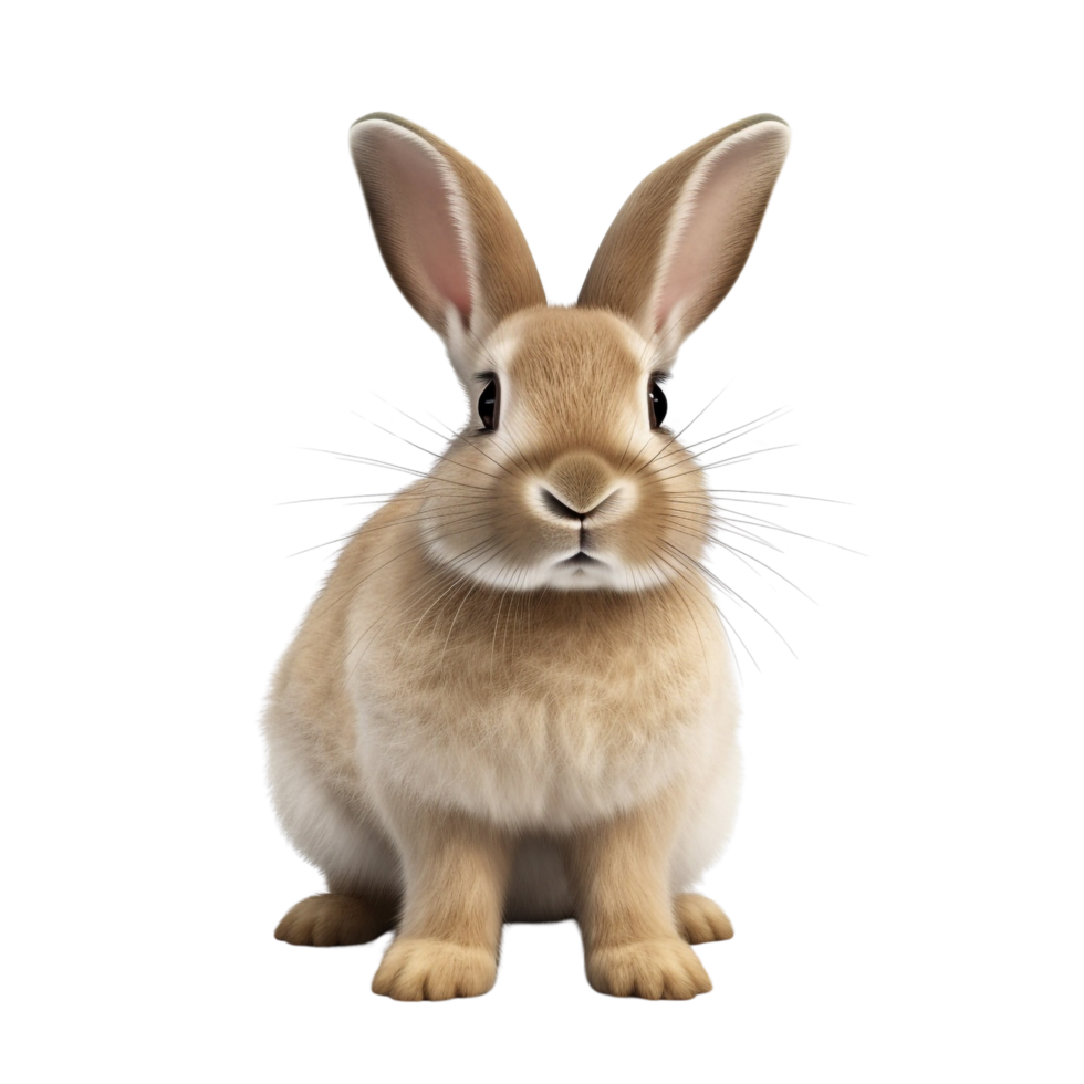 AI generated Rabbit clip art png