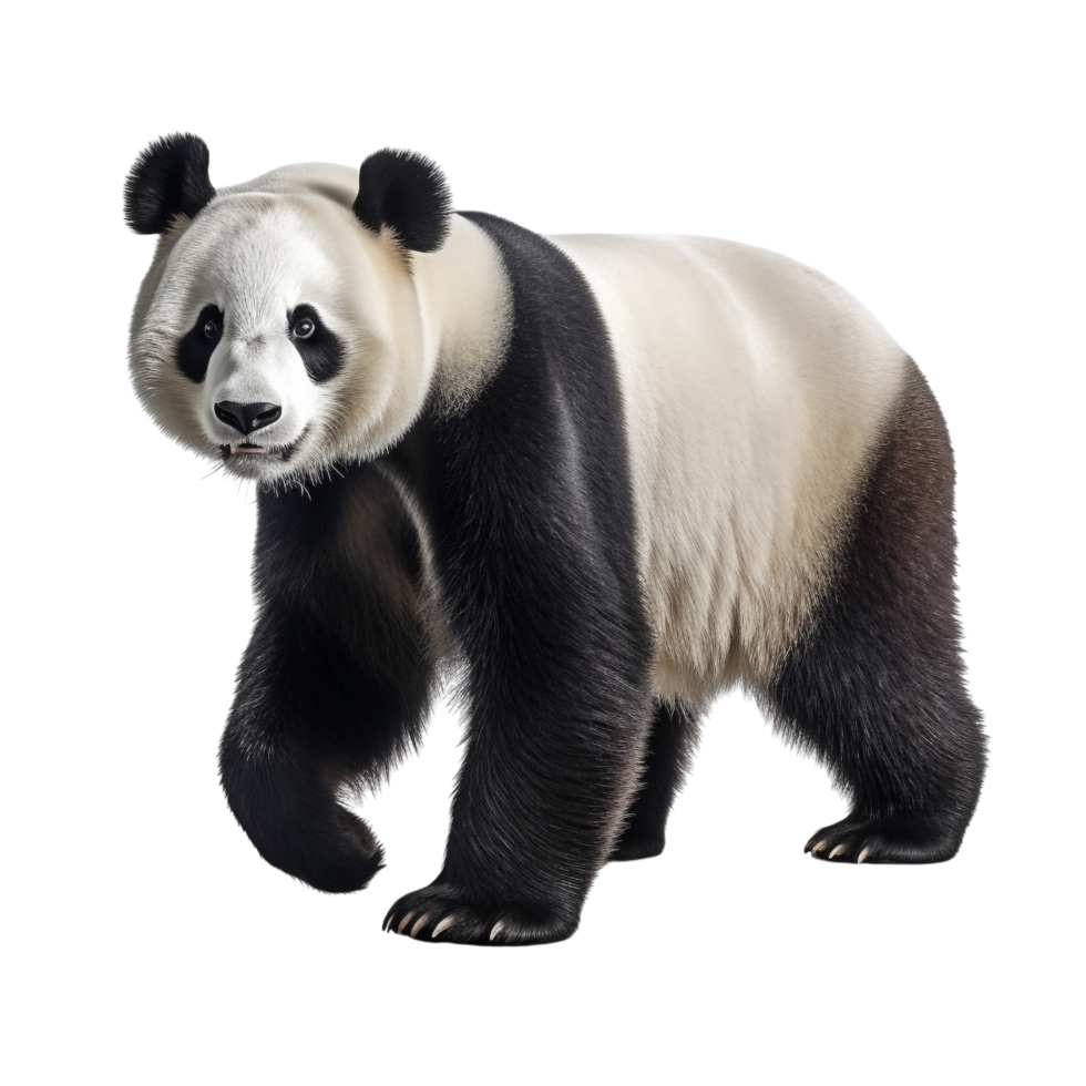 AI generated Panda clip art png