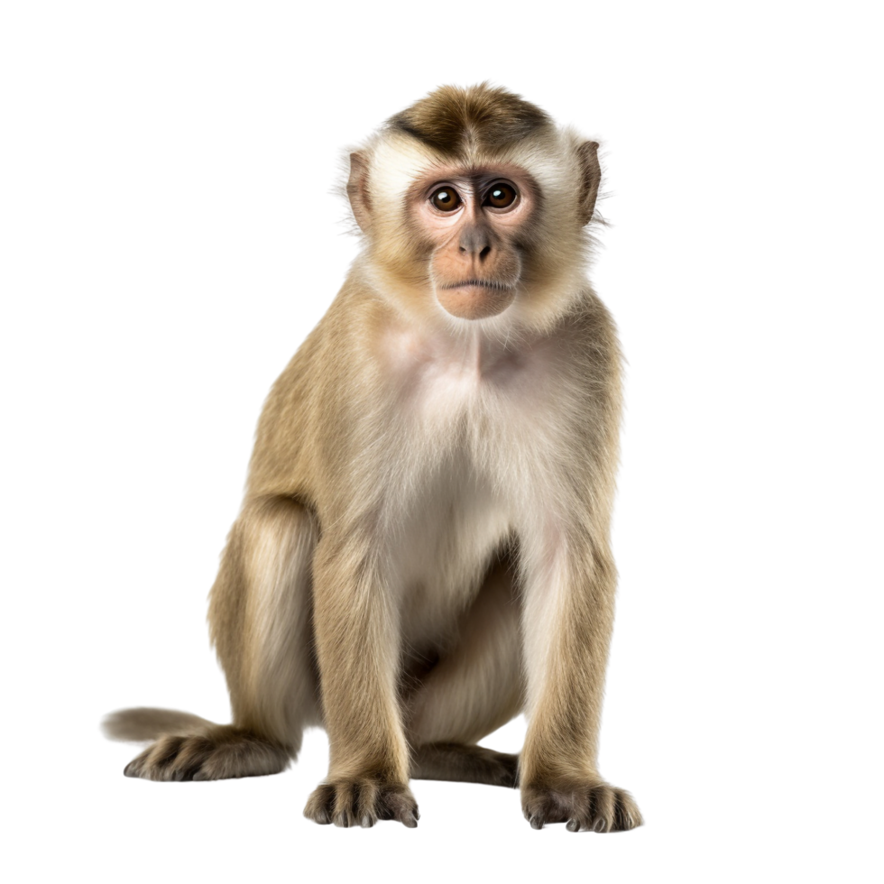 AI generated Monkey clip art png