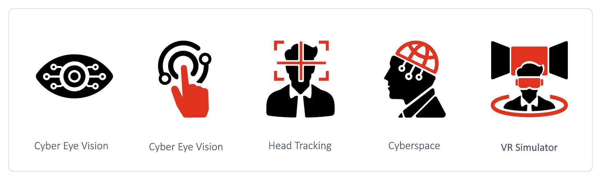 Cyber Eye Vision and Head Tracking vector