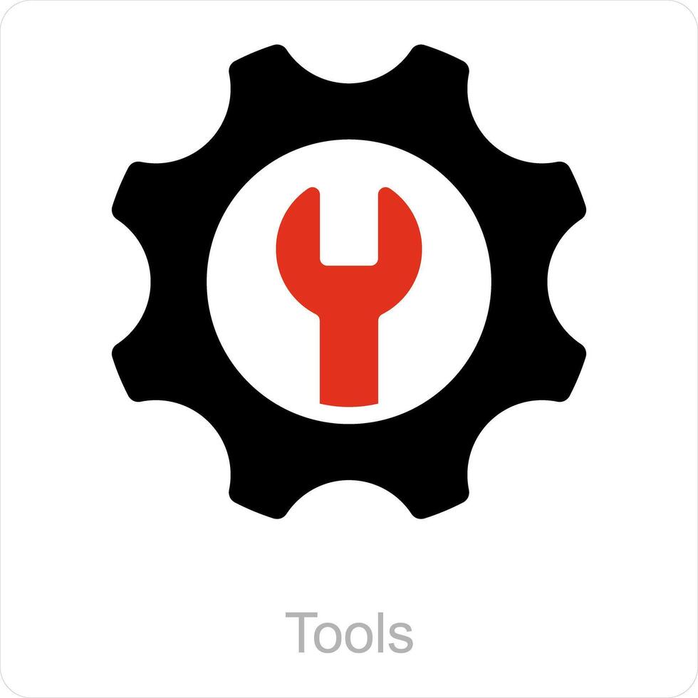 Tools and repair icon concept vector