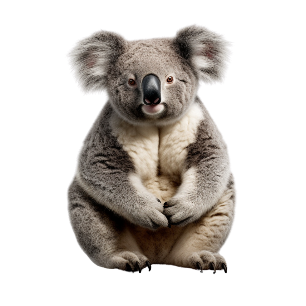 AI generated Koala clip art png