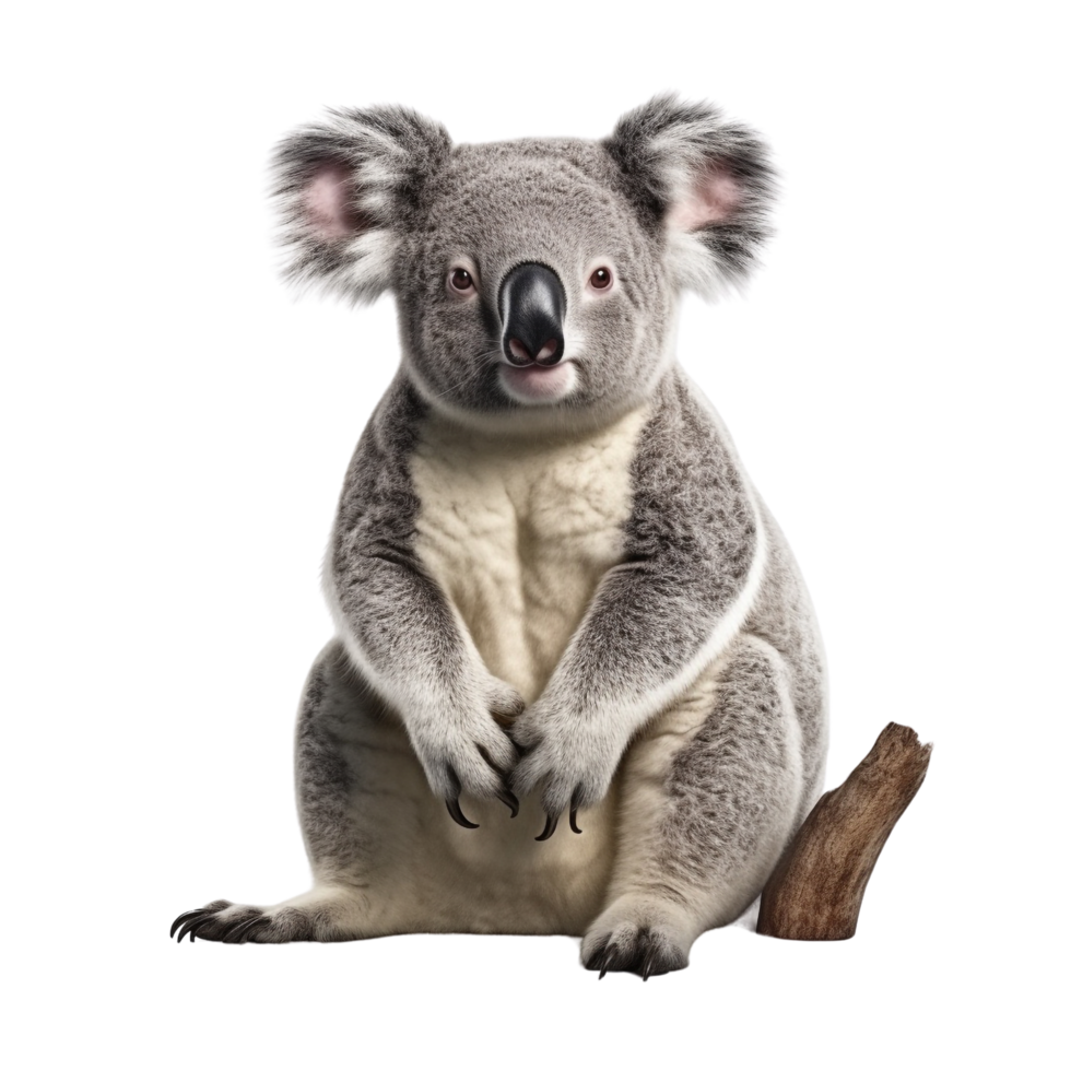 AI generated Koala clip art png