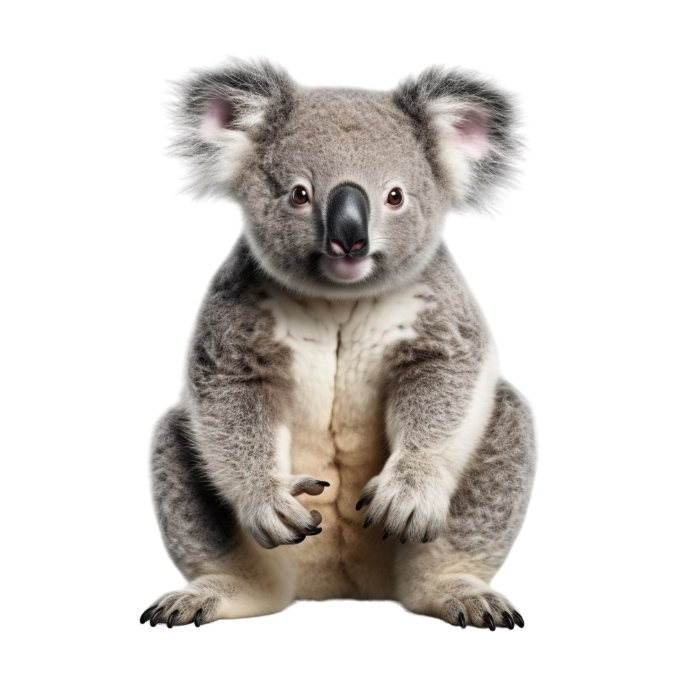 AI generated Koala clip art png