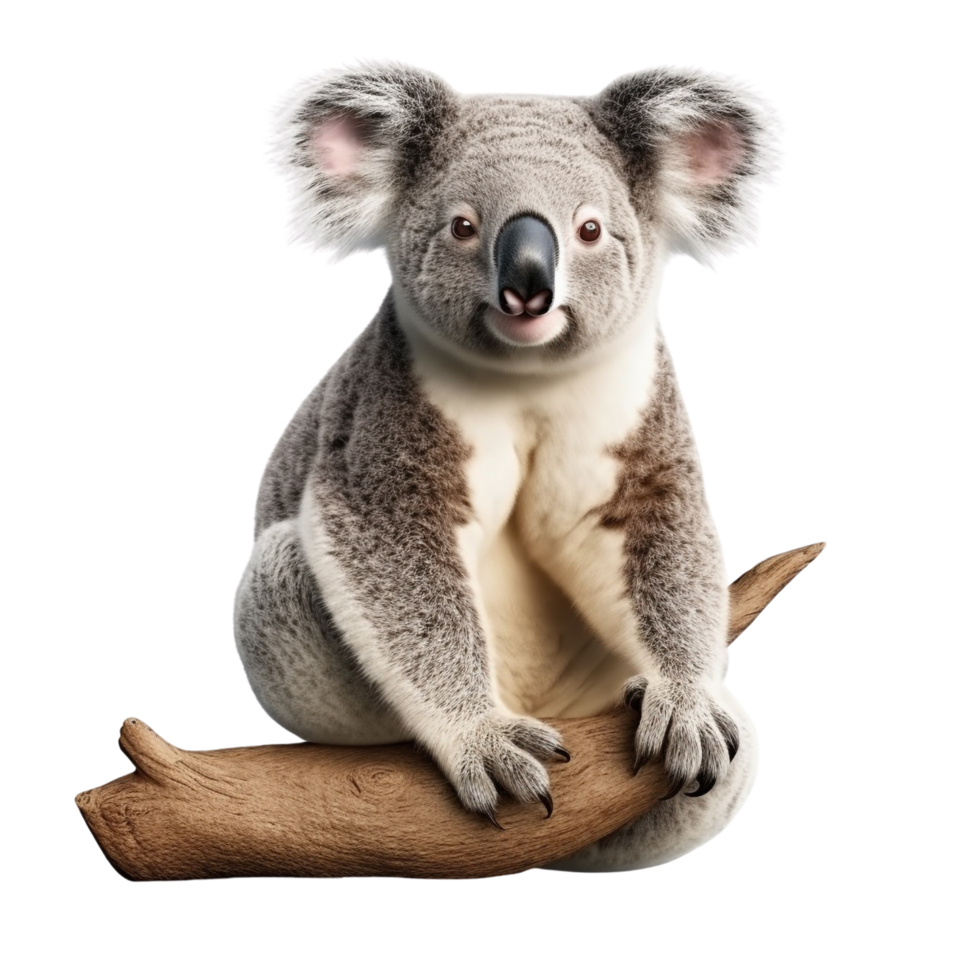AI generated Koala clip art png