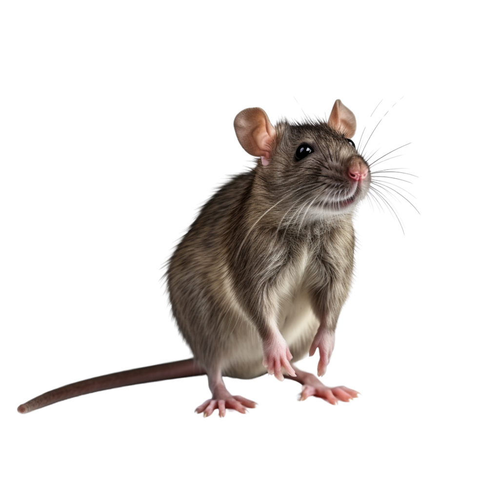 AI generated Rat clip art png