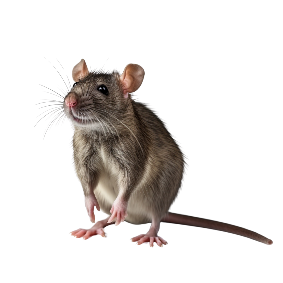 AI generated Rat clip art png