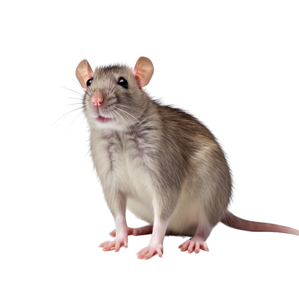 AI generated Rat clip art png