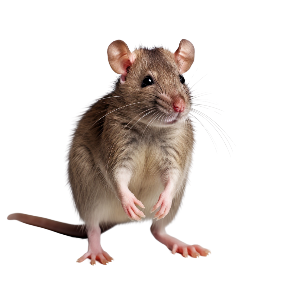 ai gegenereerd Rat klem kunst png