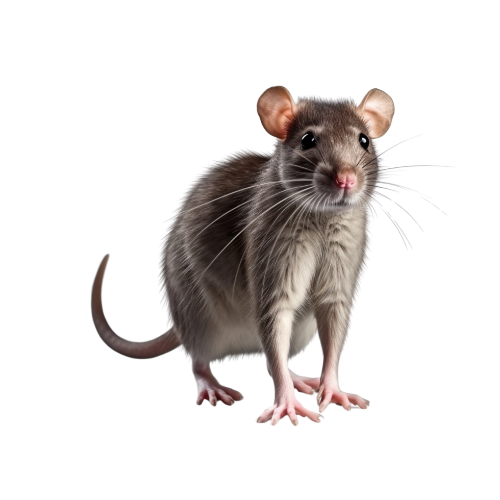 AI generated Rat clip art png