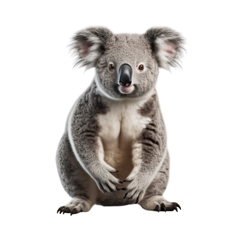 AI generated Koala clip art png