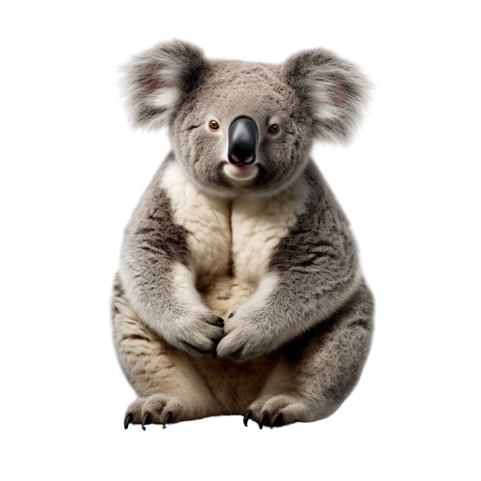 AI generated Koala clip art png