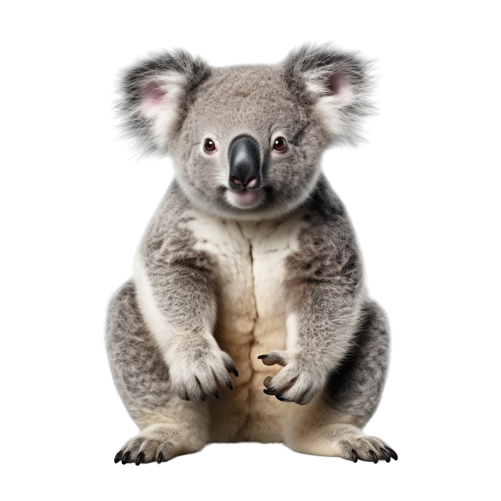 AI generated Koala clip art png