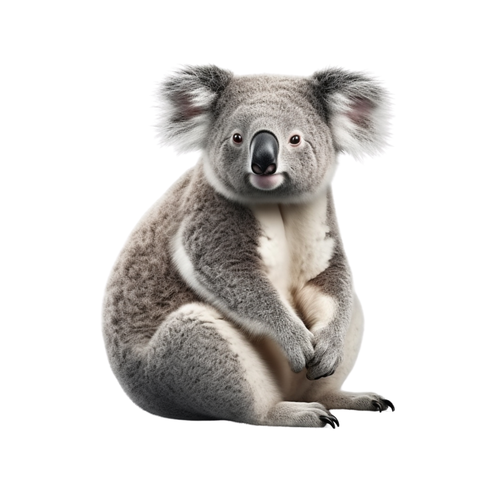 AI generated Koala clip art png