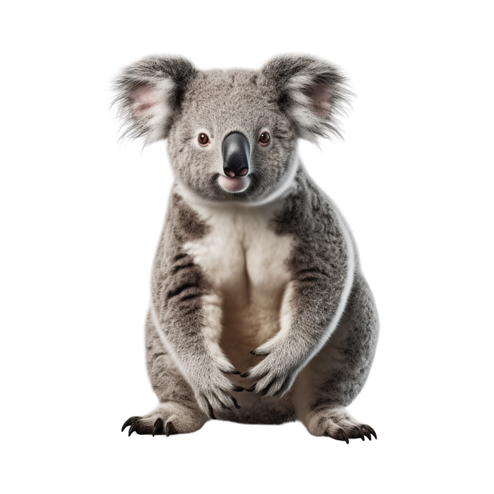 AI generated Koala clip art png