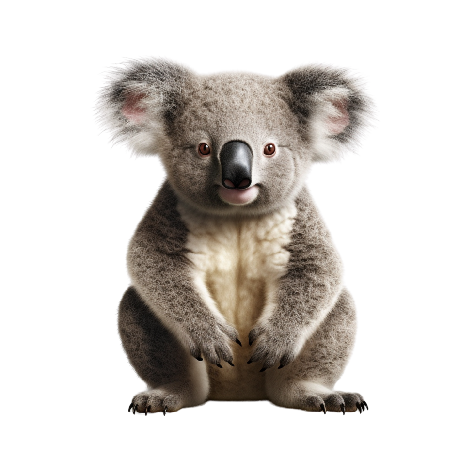 AI generated Koala clip art png
