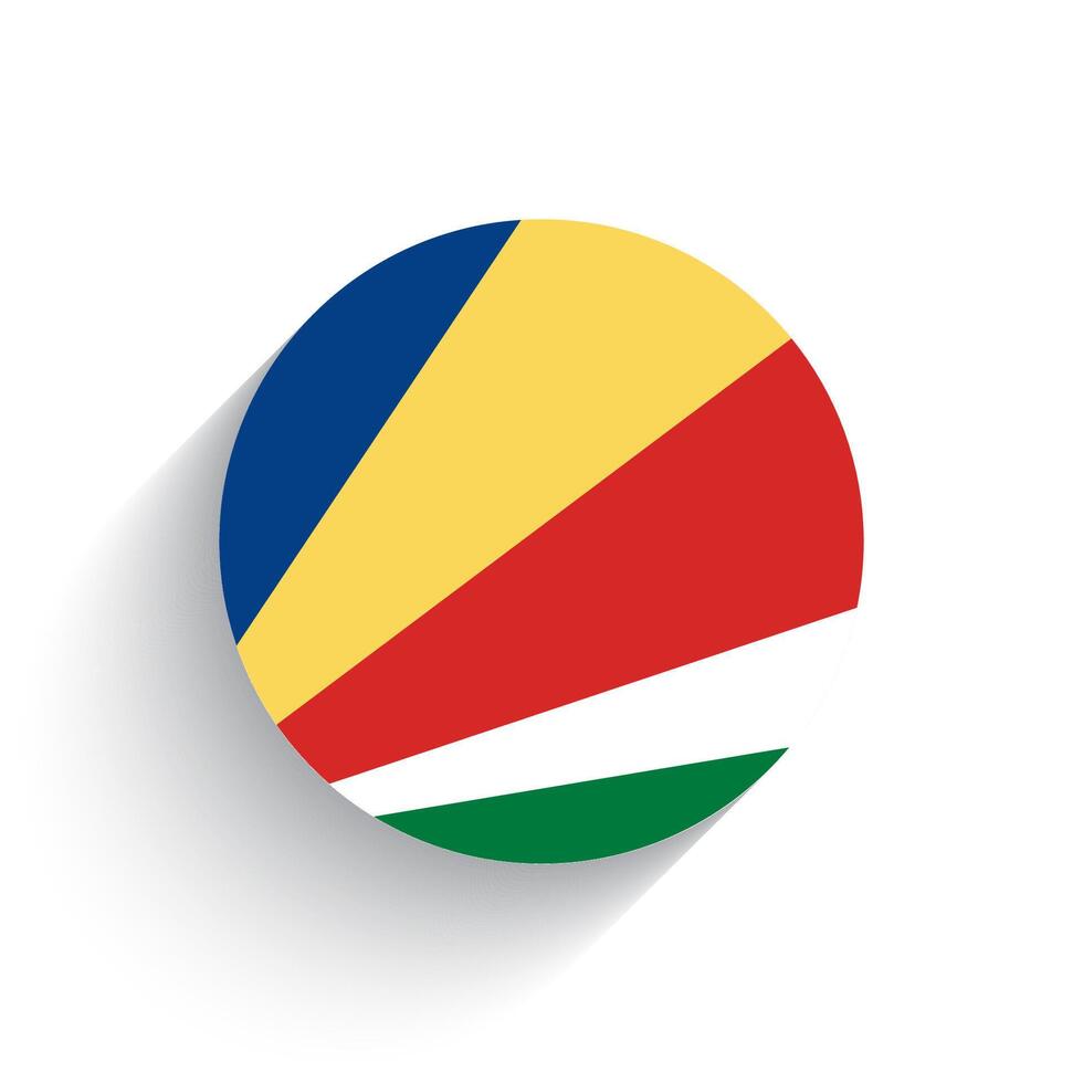 National flag of Seychelles icon vector illustration isolated on white background.