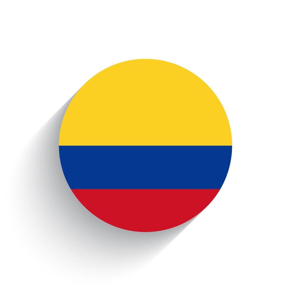 National flag of Colombia icon vector illustration isolated on white background.