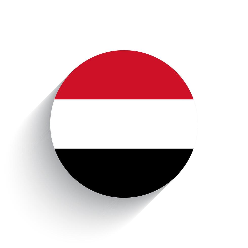 National flag of Yemen icon vector illustration isolated on white background.