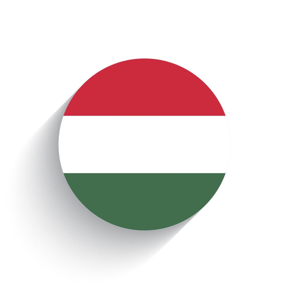 National flag of Hungary icon vector illustration isolated on white background.