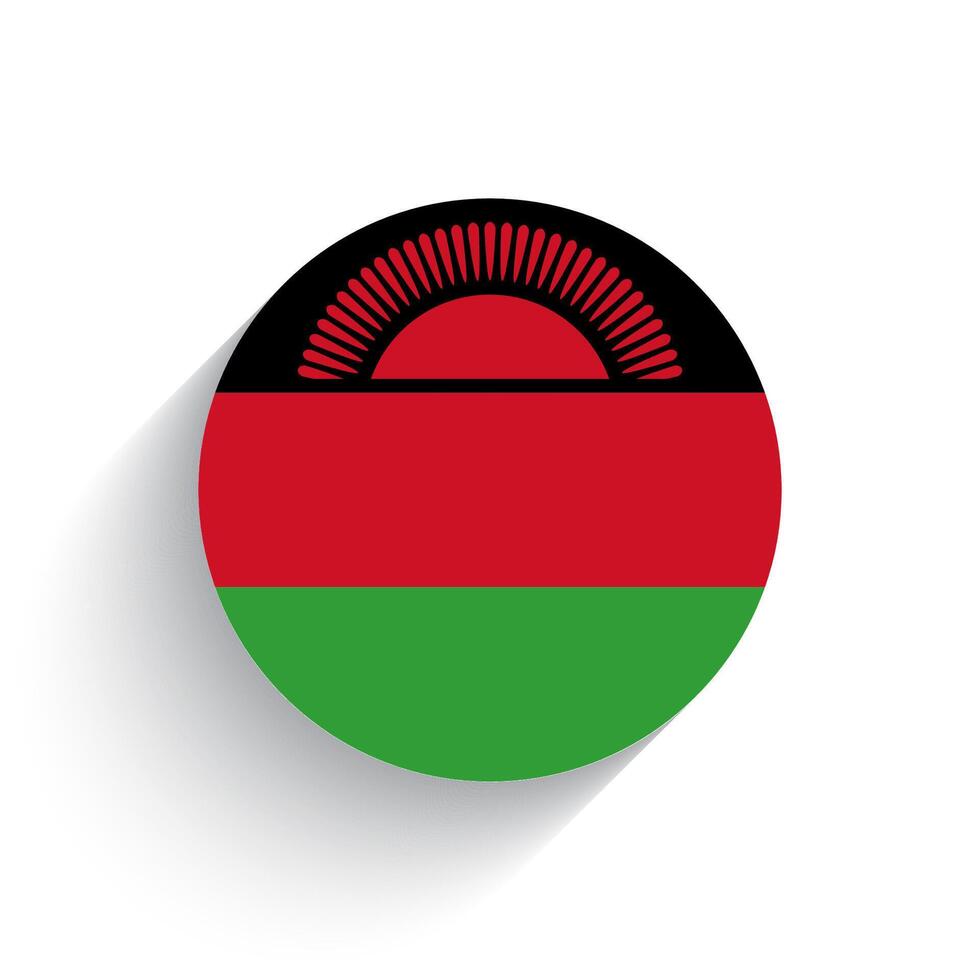 National flag of Malawi icon vector illustration isolated on white background.