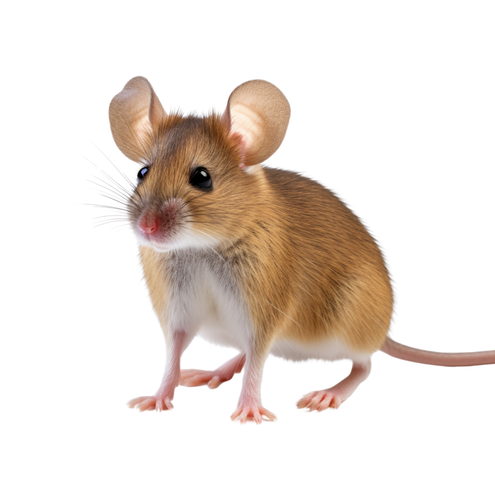 ai généré Souris agrafe art png