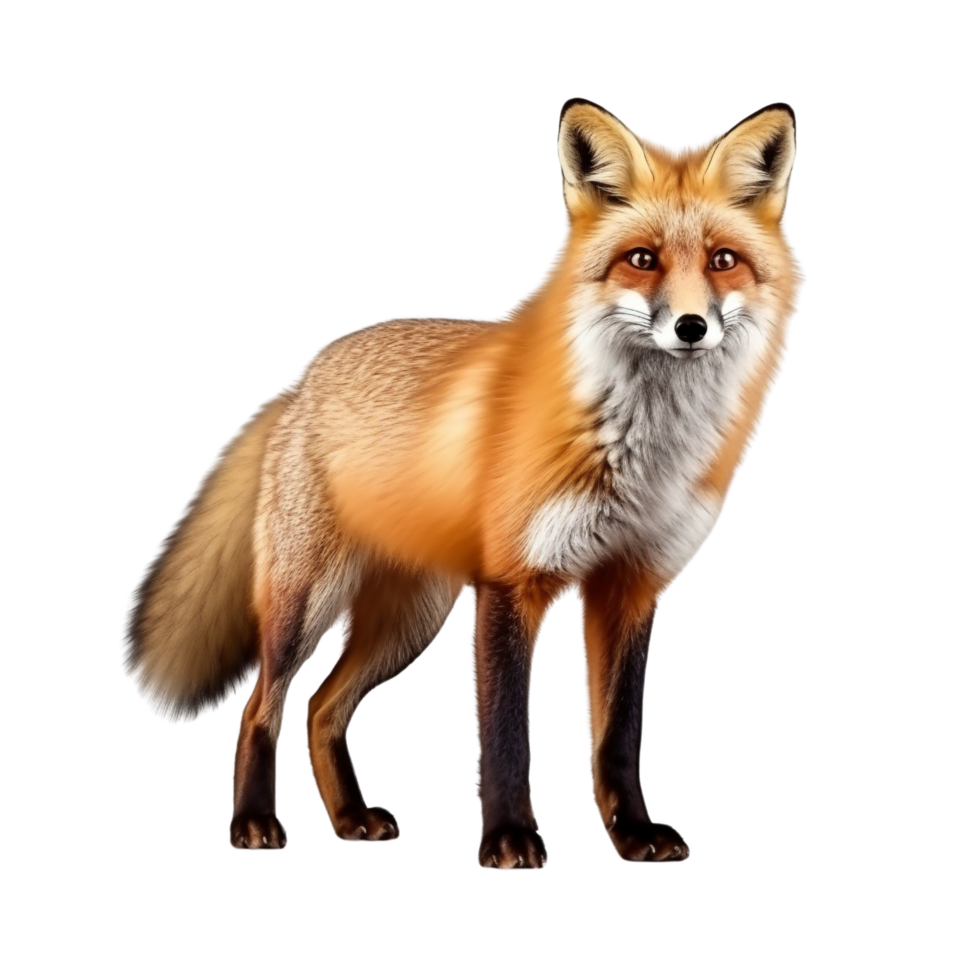 AI generated Fox clip art png