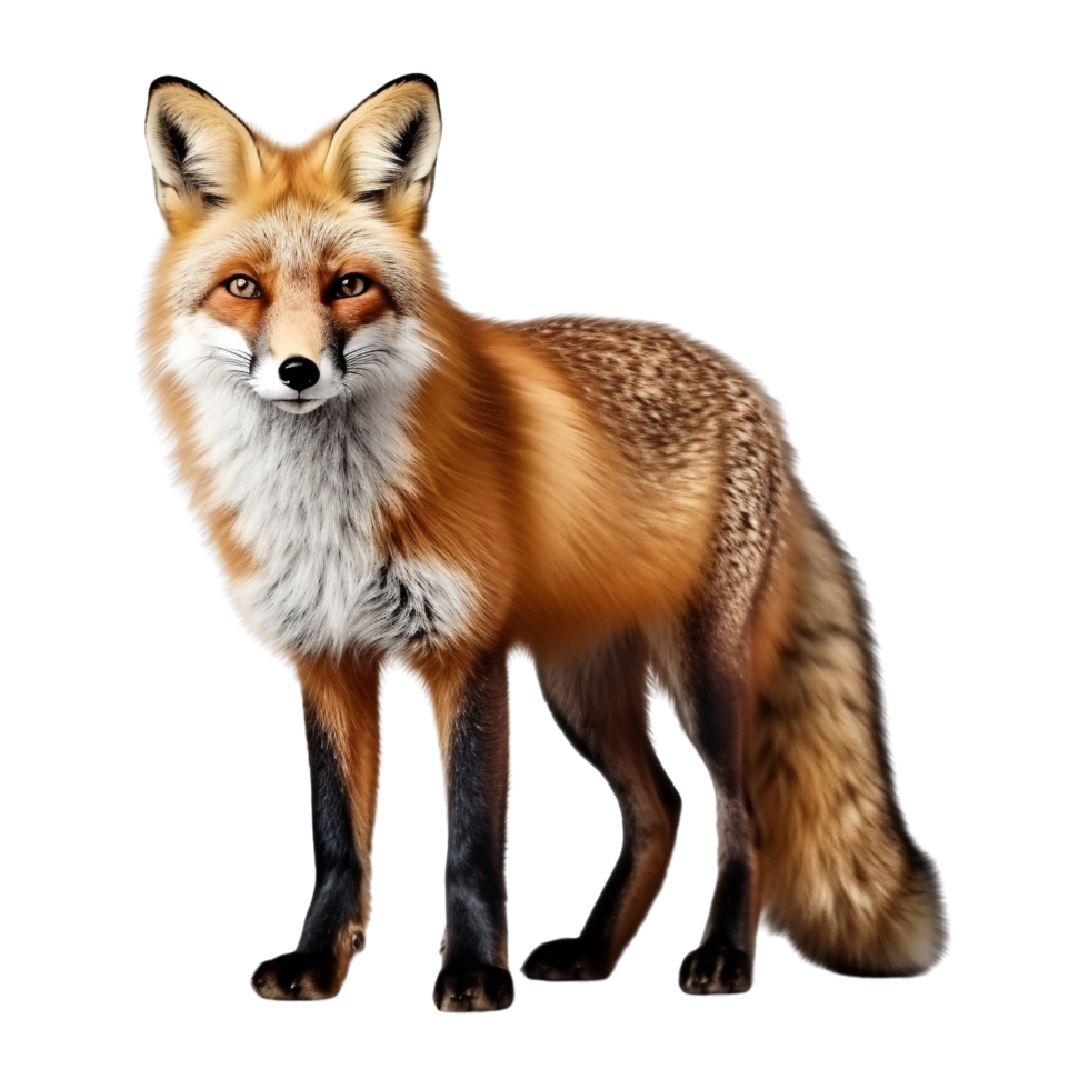 AI generated Fox clip art png