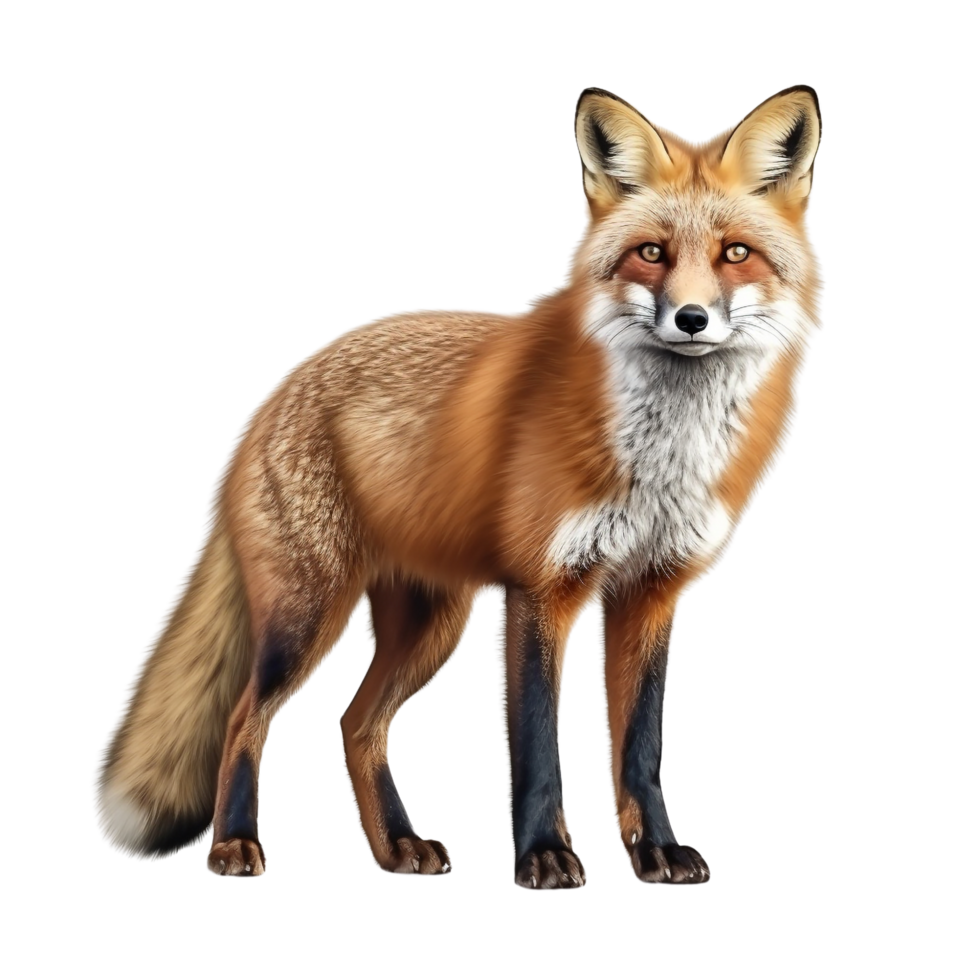 AI generated Fox clip art png