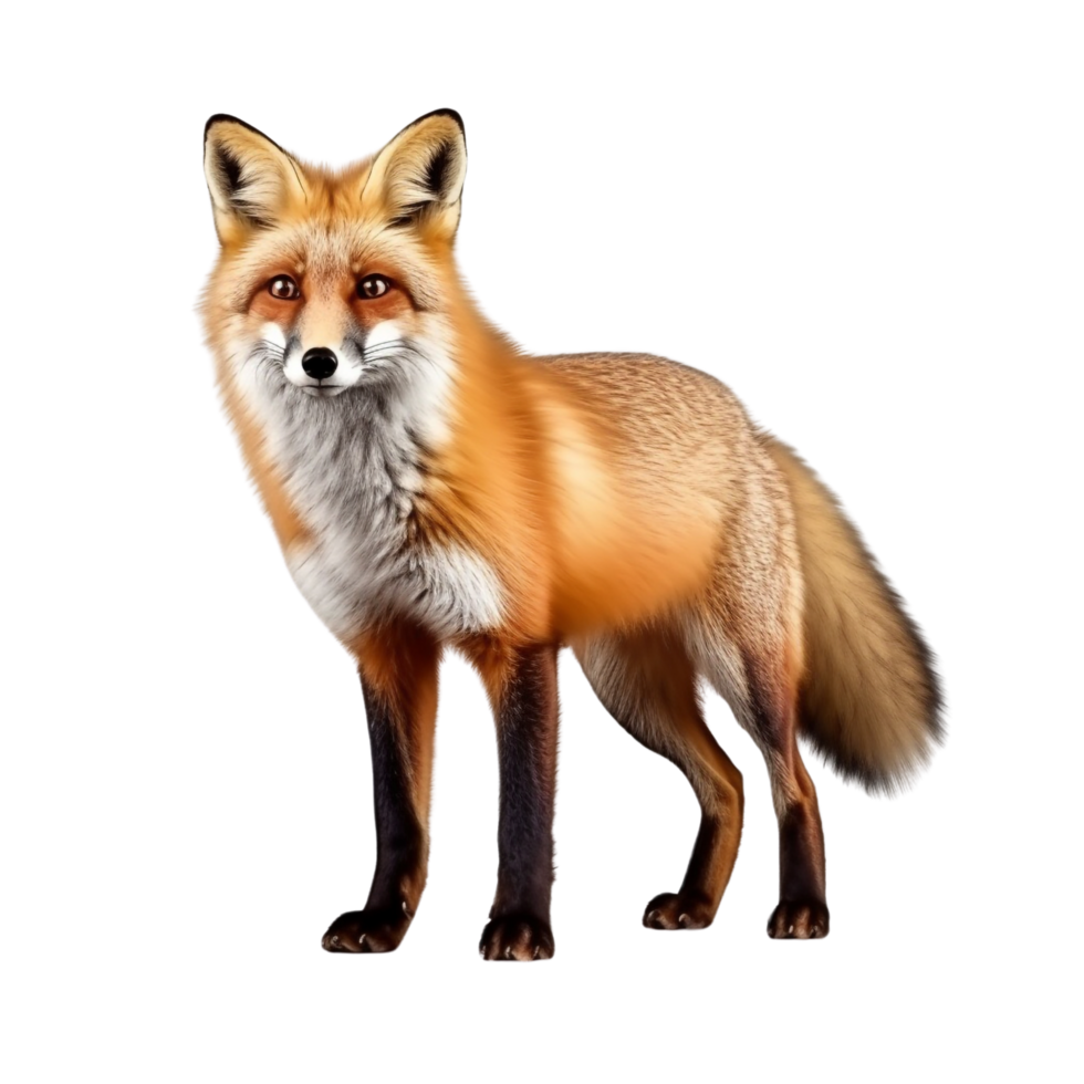 AI generated Fox clip art png