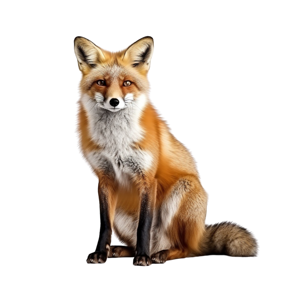 AI generated Fox clip art png