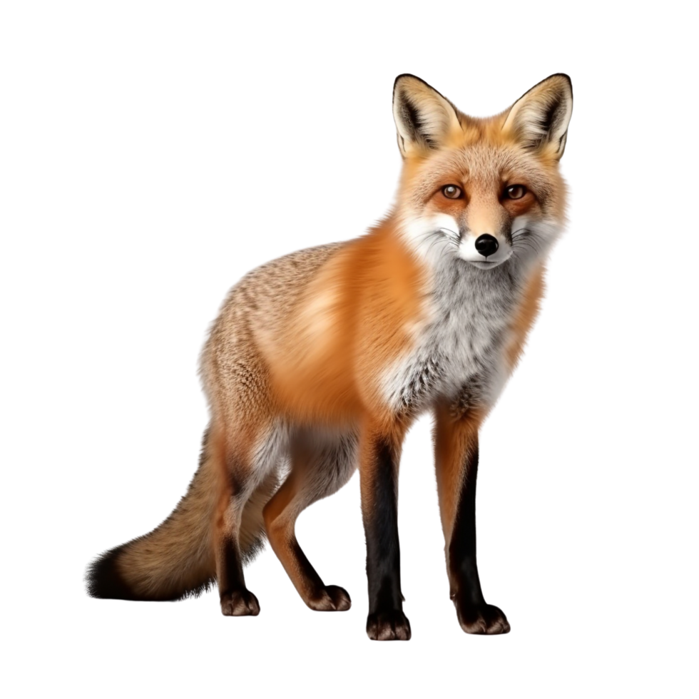 AI generated Fox clip art png