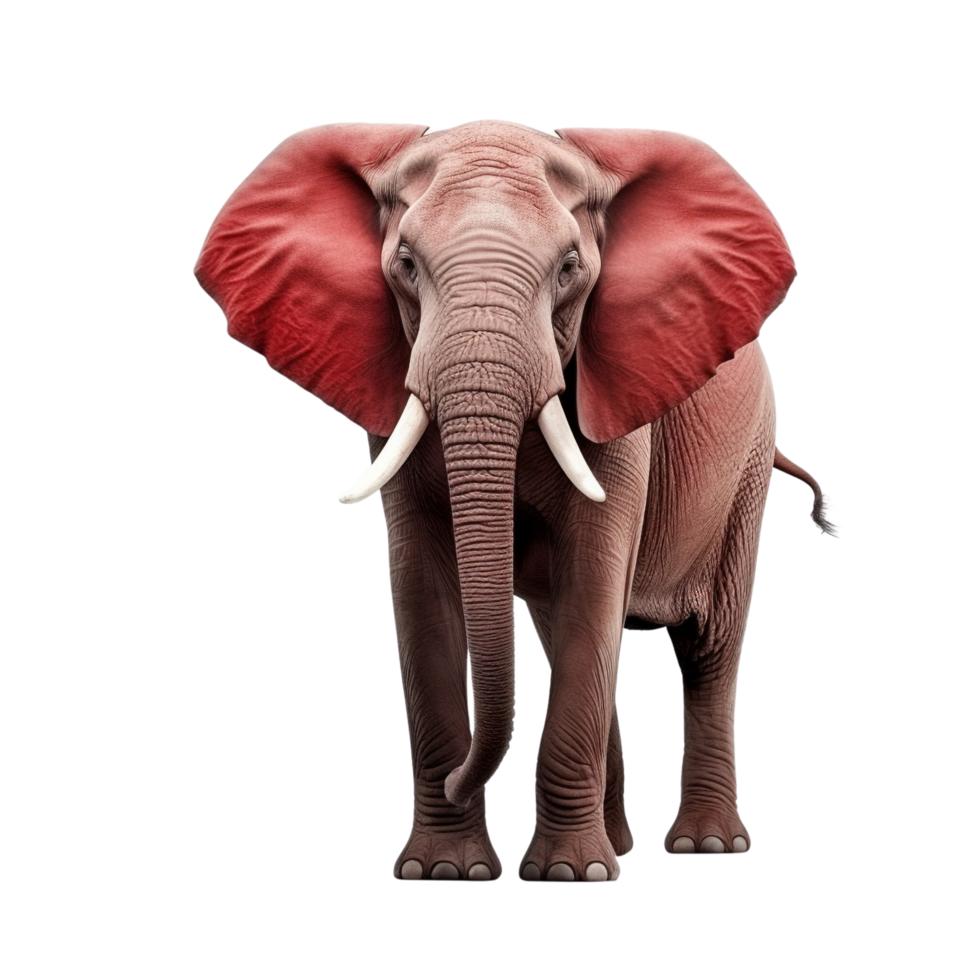 ai generato elefante clip arte png