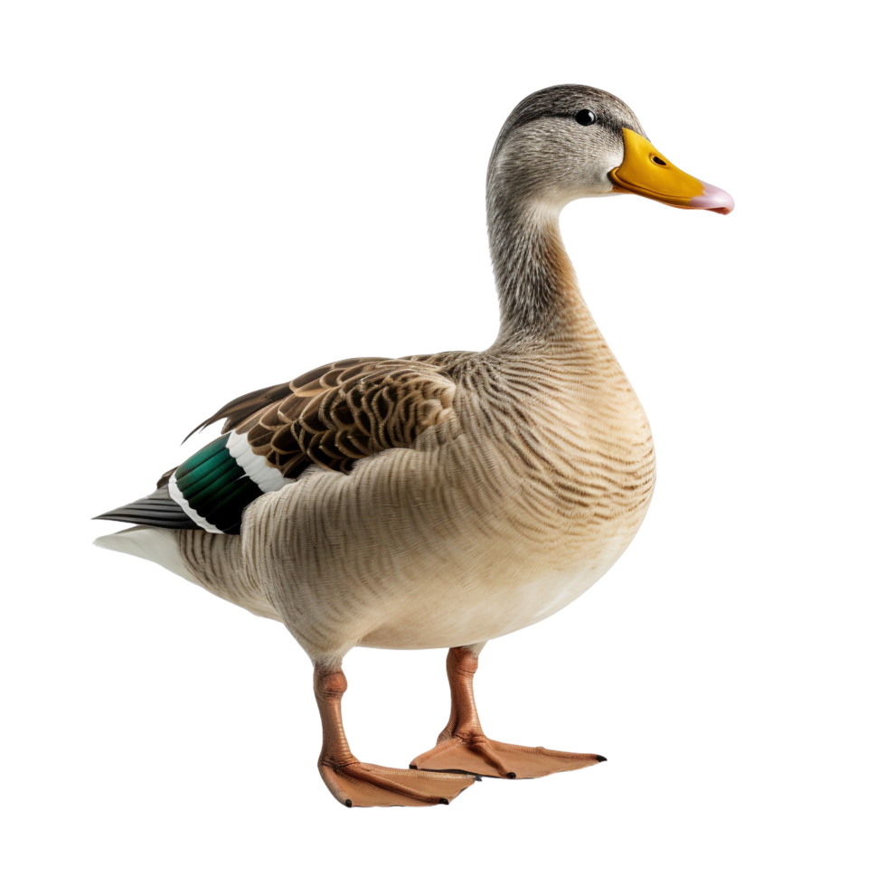 ai généré canard agrafe art png