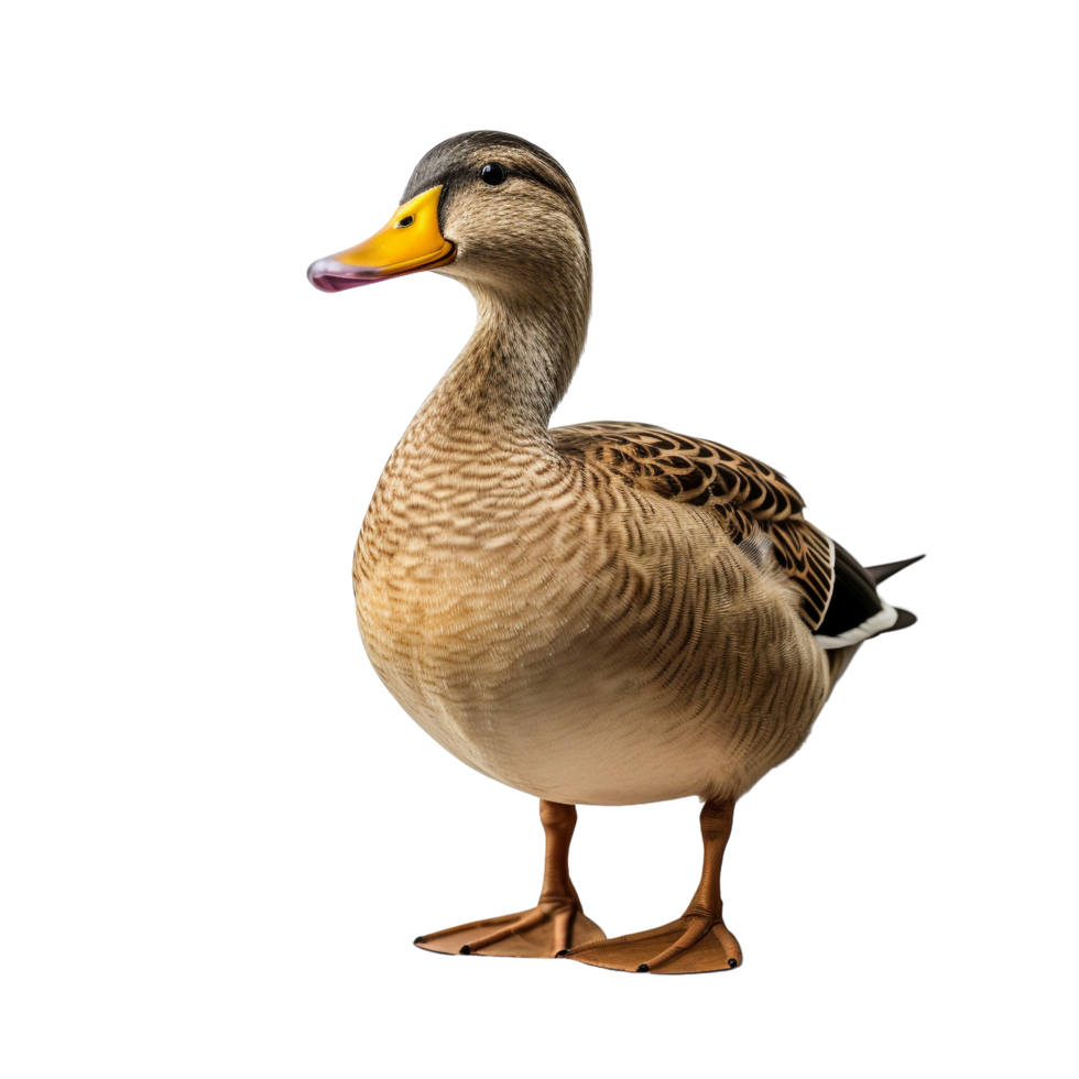AI generated Duck clip art png