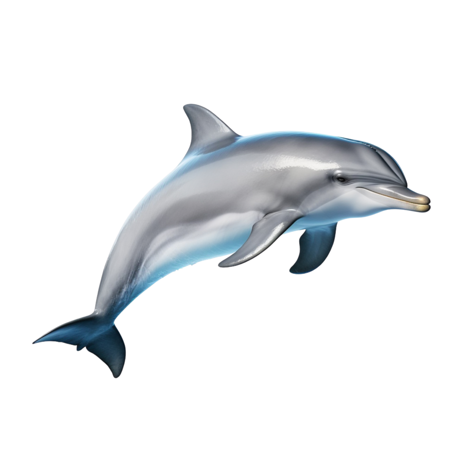 AI generated Dolphin clip art png